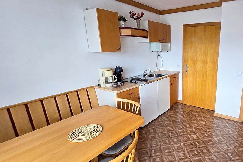 Küchenzeile in der Ferienwohnung 3 Skant Turnersee